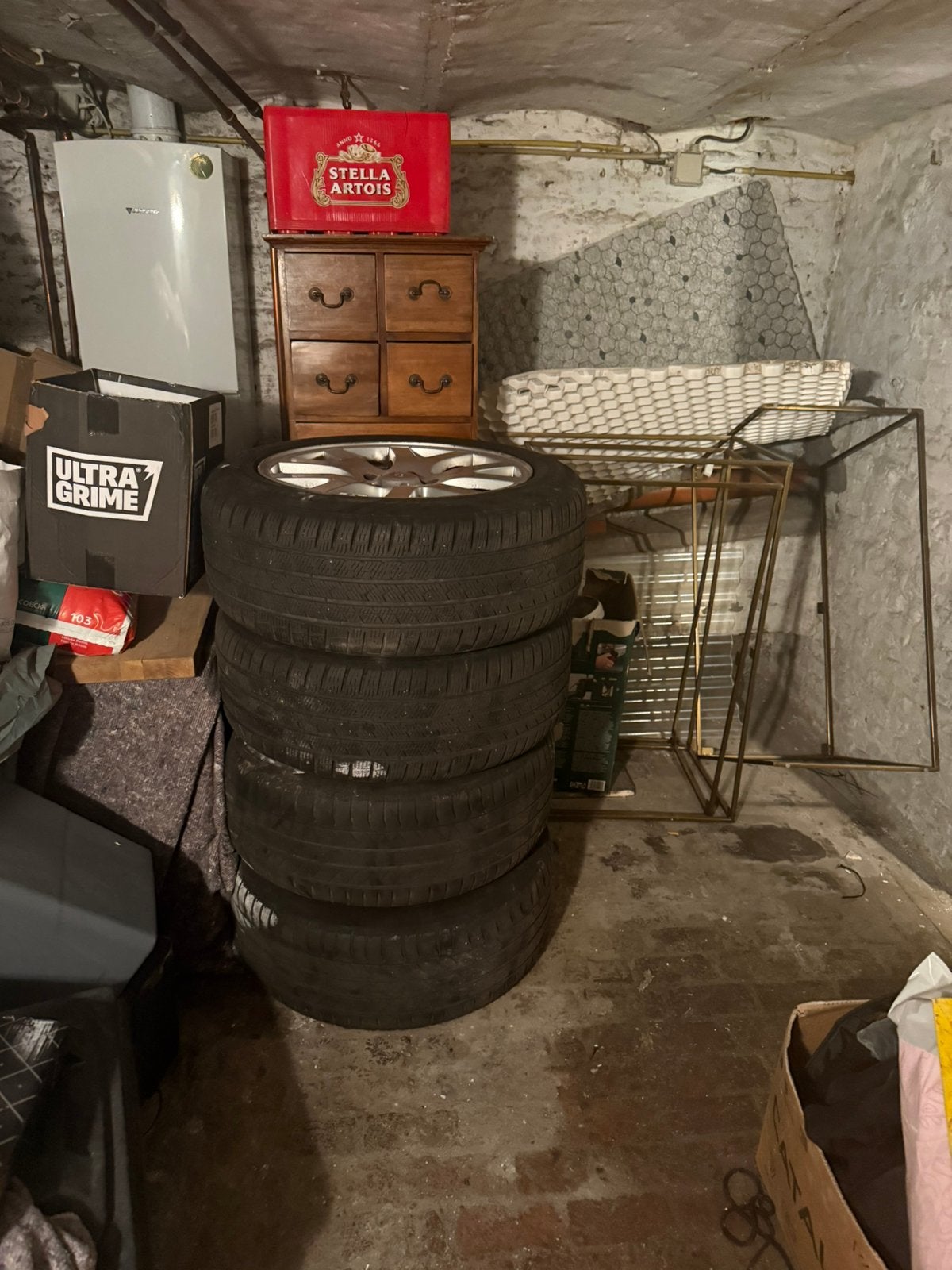 19-inch Land Rover lichtmetalen velgen + banden, Auto-onderdelen, Banden en Velgen, Ophalen, Band(en)