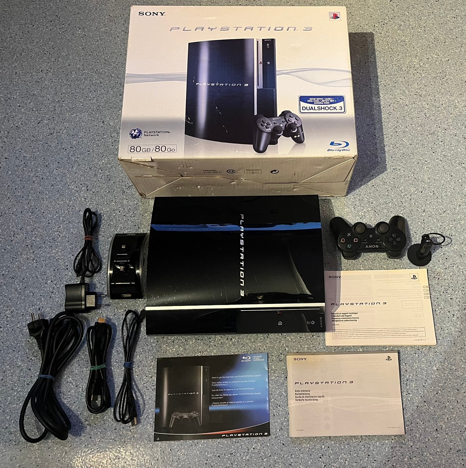 PlayStation 3 CECHK04 complète boîte + manette + accessoires, Consoles de jeu & Jeux vidéo, Enlèvement ou Envoi, Avec 1 manette