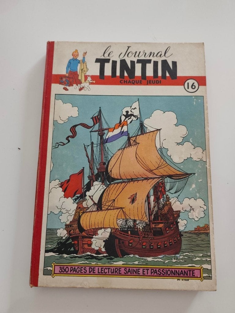 Le Journal Tintin – Reliure n16 (1951), Livres, BD, Comme neuf, Une BD, Enlèvement ou Envoi