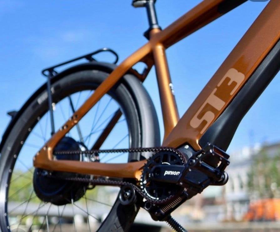 Stromer ST3 PINION special editie Ipanema Brown, Fietsen en Brommers, Elektrische fietsen, Ophalen, Zo goed als nieuw, Stromer