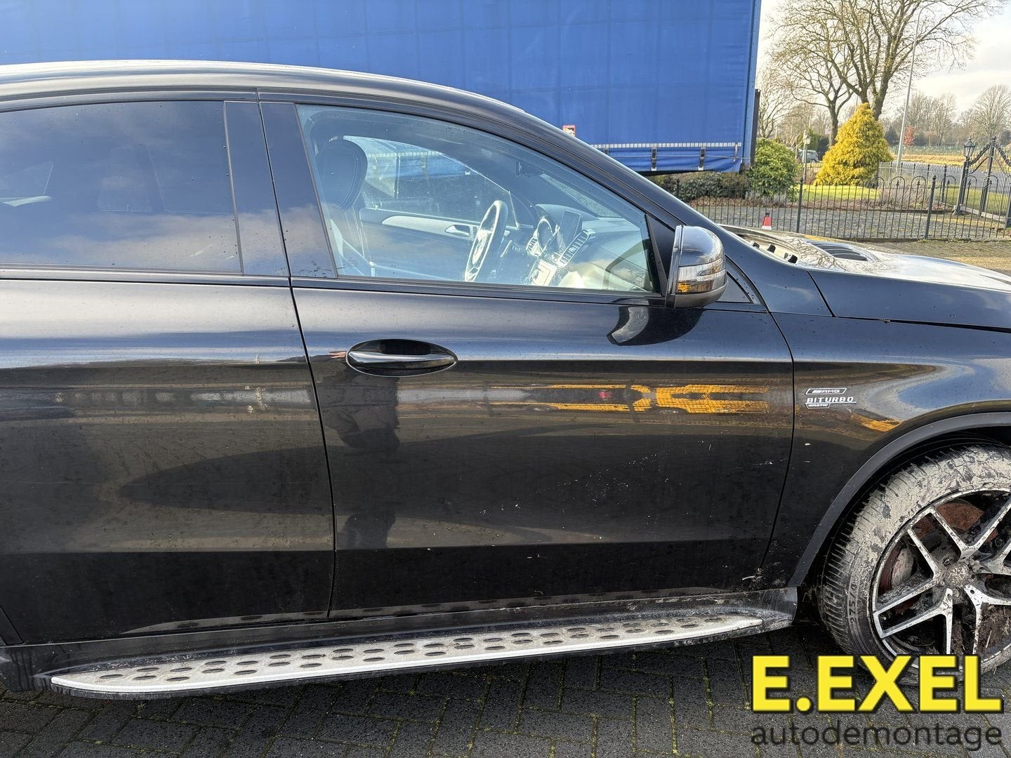 Deur rechts voor Mercedes GLE 43 Coupe C292 Kleur 197, Origine de la pièce connue, Utilisé, Porte, Avant