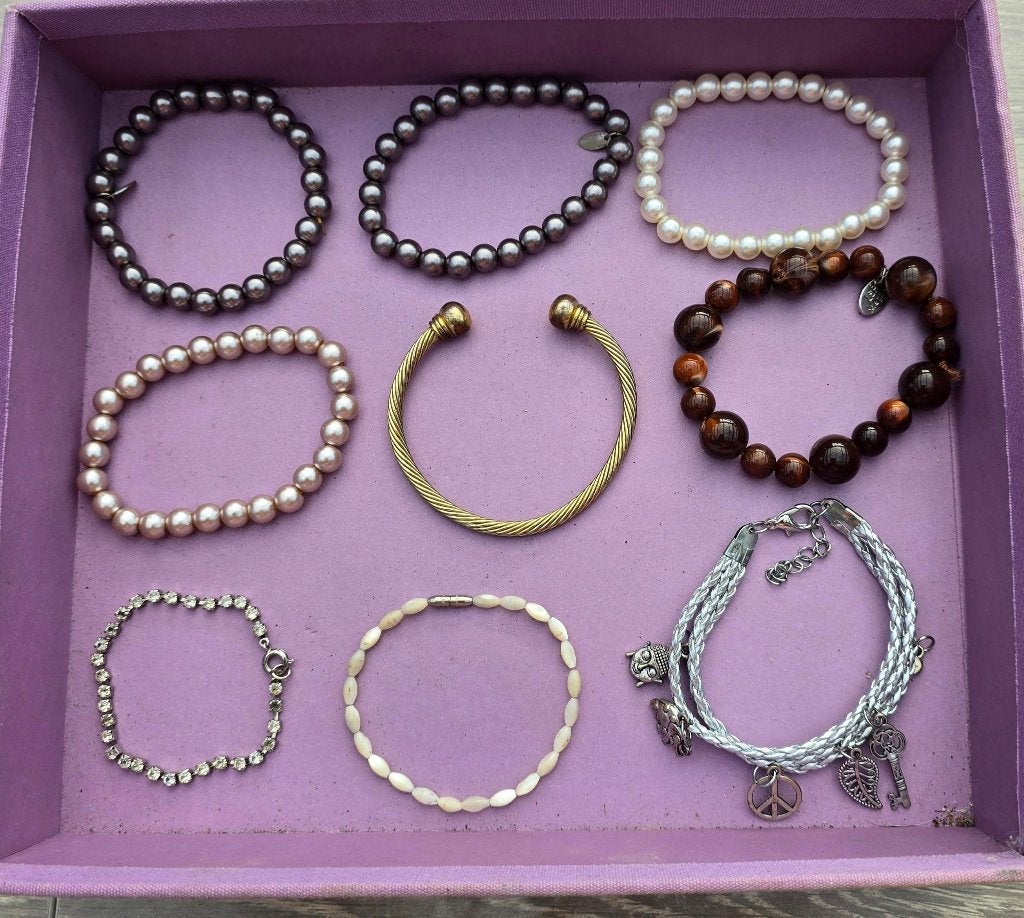 Diverse armbanden, Handtassen en Accessoires, Ophalen, Gebruikt