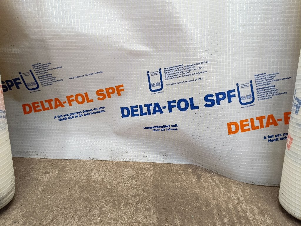 Nieuwe onderdakfolie Delta Fol spf, Bricolage & Construction, Tuiles & Revêtements de toit, Enlèvement, Neuf, Autres types