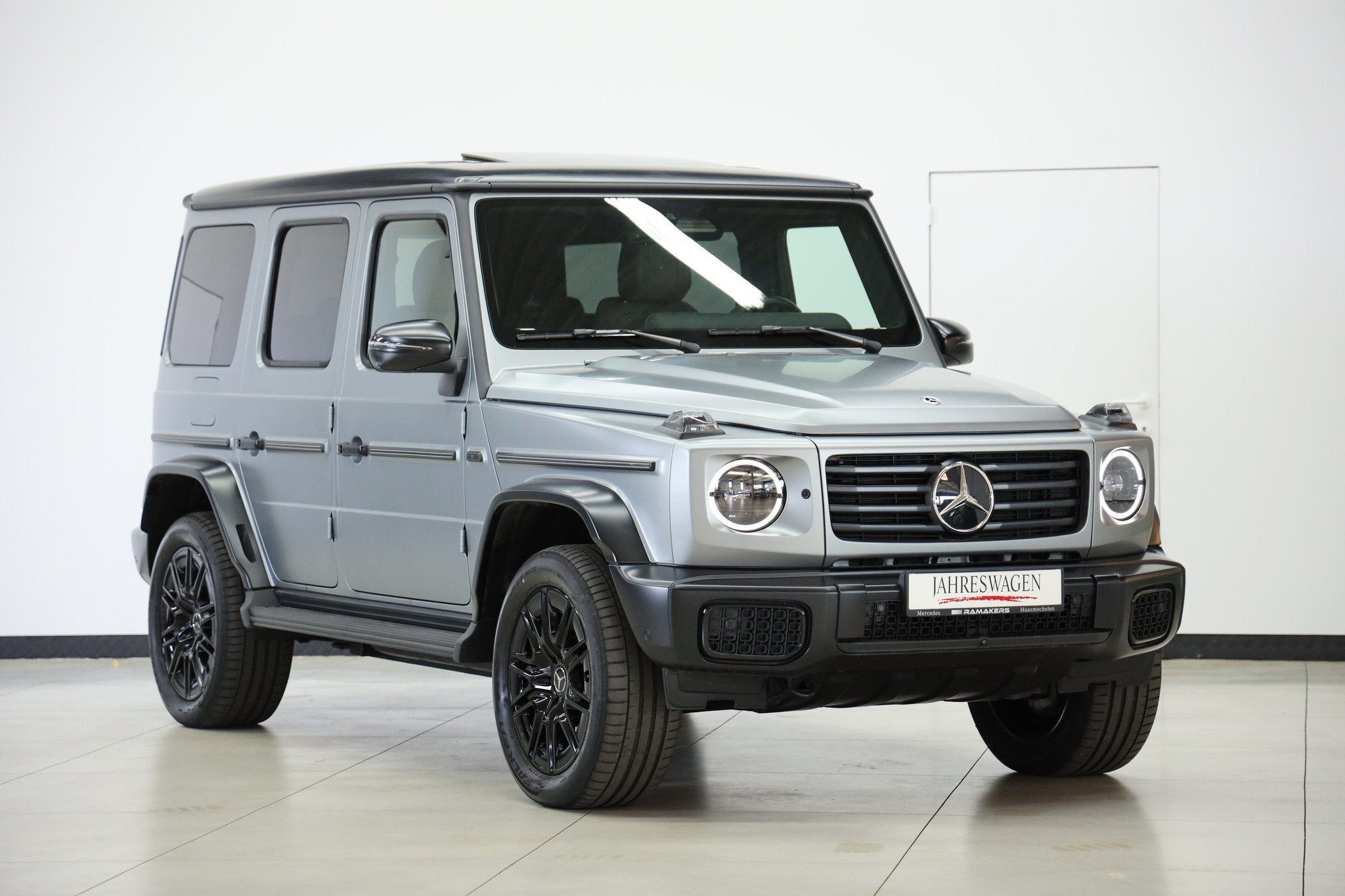 Mercedes-Benz G-Klasse 580 EQ AMG-Line Night EXCLUSIVE-inter, Autos, Cuir, Argent ou Gris, Achat, Entreprise
