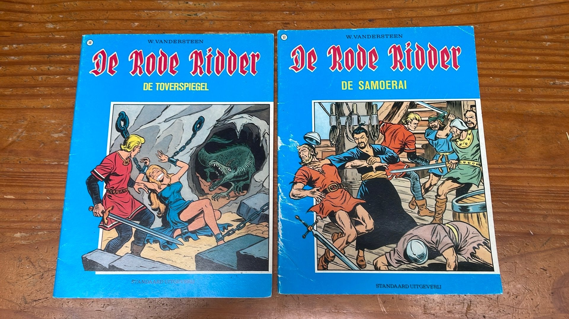 De rode ridder , nr 53,58, Ophalen of Verzenden, Gelezen