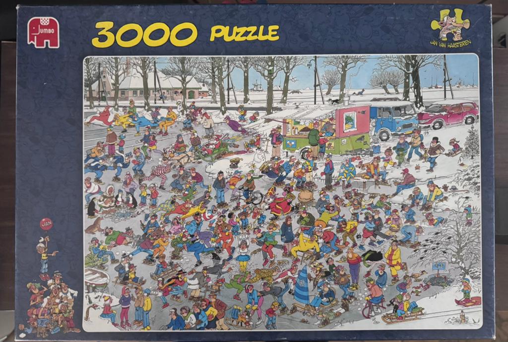 Jan van Haasteren puzzel, Ophalen, Gebruikt