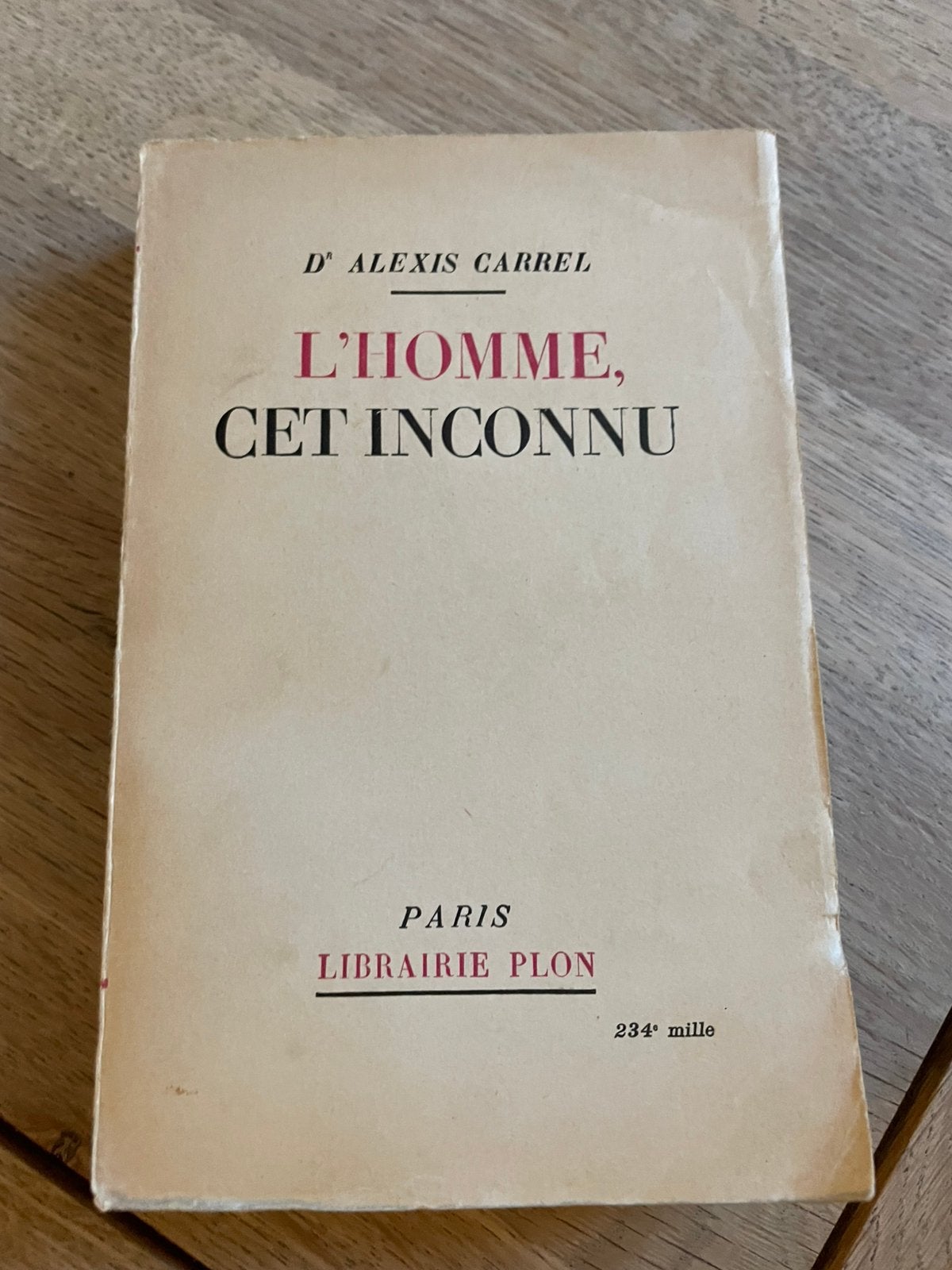 L’Homme, cet inconnu, Boeken, Filosofie, Ophalen of Verzenden, Zo goed als nieuw, Logica of Wetenschapsfilosofie