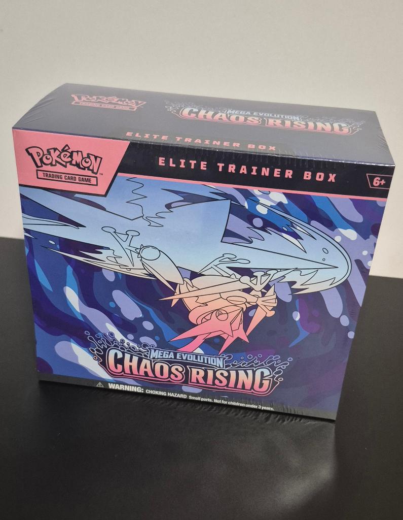 Pokemon: Chaos Rising ETB, Enlèvement, Neuf, Booster box, Foil