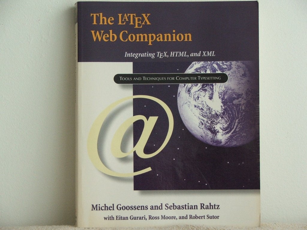 The LaTex Web Companion, Boeken, Informatica en Computer, Gelezen, M. Goossens en al., Ophalen of Verzenden, Internet of Webdesign