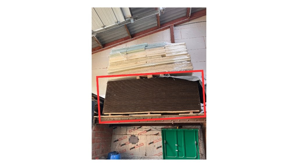 Houtvezel Onderdakplaten Celit 4D 595x2500x22mm, 15 m² ou plus, Autres couleurs, Comme neuf, Enlèvement