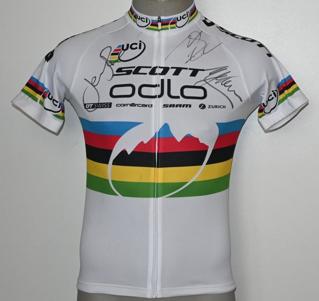 Scott Odlo/Nino Schurter/Champion du monde  de montagne S, Vélos & Vélomoteurs, Vêtements d'extérieur, Hommes, Envoi, Neuf