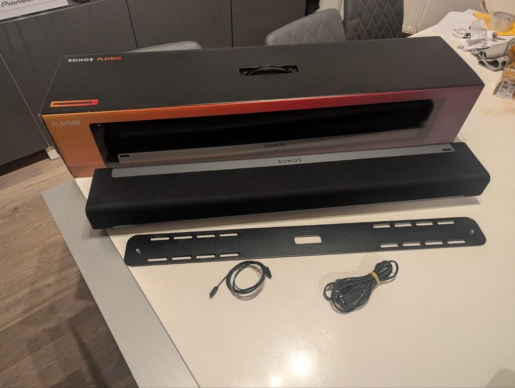 Sonos Playbar - Uitstekende staat - Doos + muurbeugel, Audio, Tv en Foto, Soundbars, Ophalen