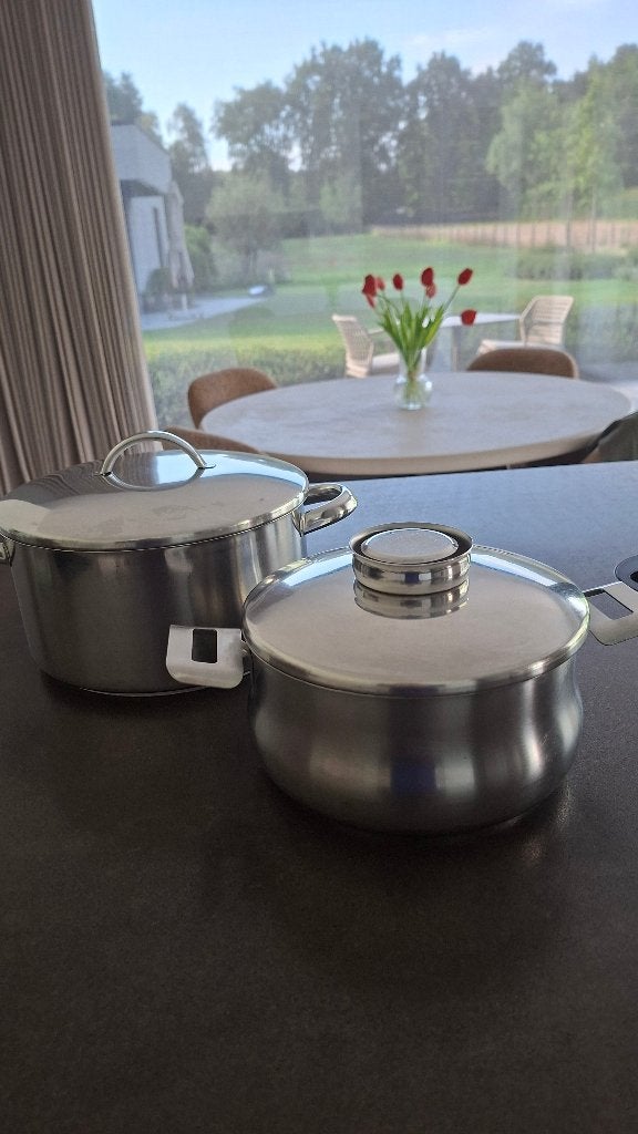 Kookpotten Demeyere., Inox, Demeyere, Ophalen of Verzenden, Zo goed als nieuw