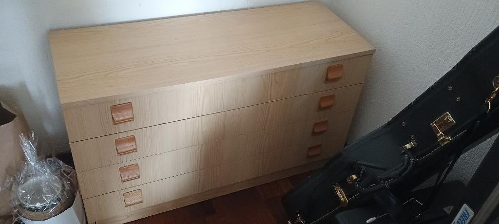 Ladekast, Huis en Inrichting, Kasten | Ladekasten, Ophalen, Gebruikt, 100 tot 150 cm, 3 of 4 laden