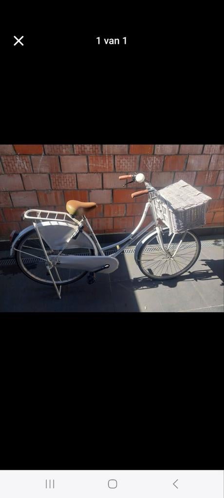 Damesfiets, Ophalen
