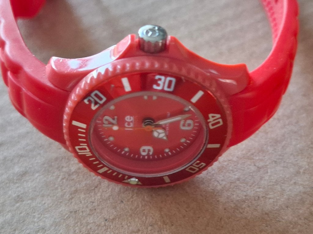 Horloge, Ophalen, Gebruikt, Rood, Meisje