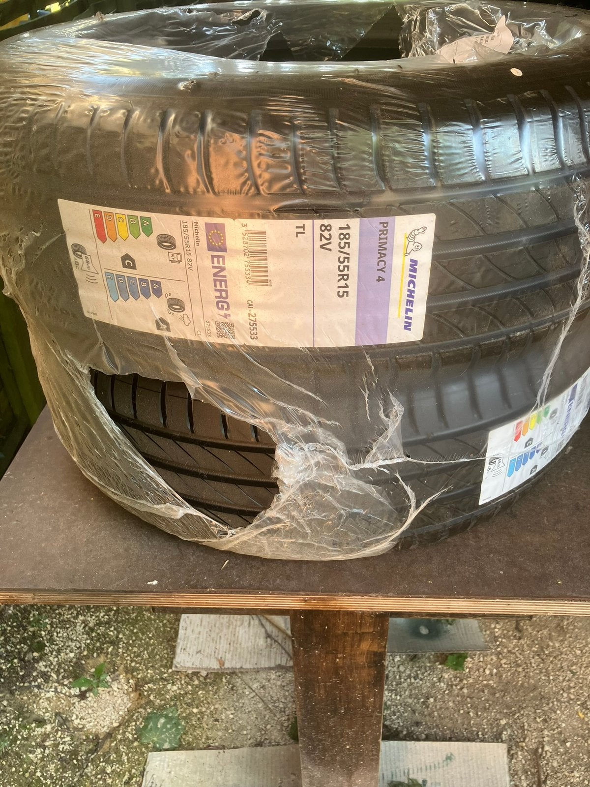 Michelin voor Fiat 500, Ophalen, Nieuw