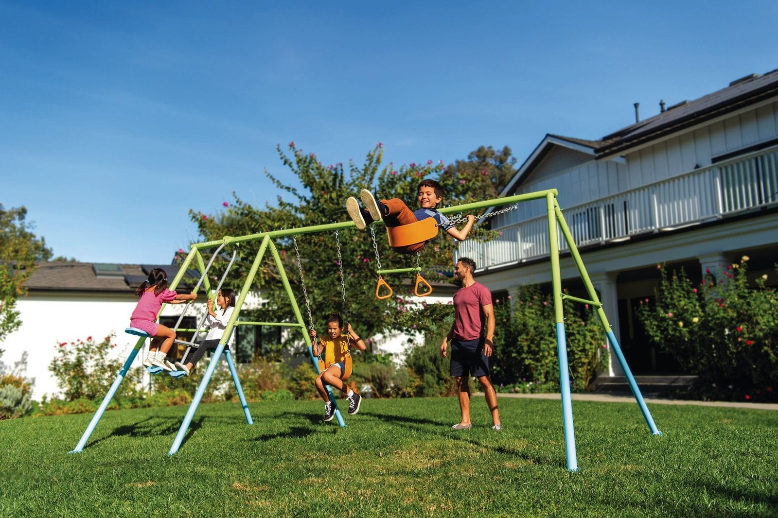 Intex speeltuinset, Ophalen