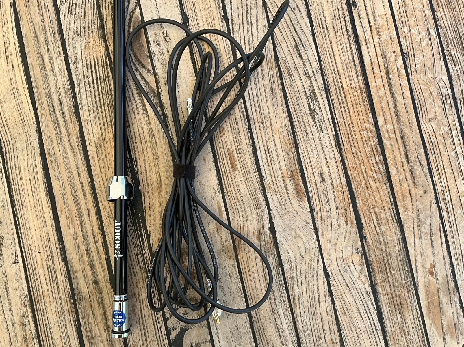 VHF antenne Scout Quick 2 Black, Telecommunicatie, Antennes en Masten, Nieuw, Antenne, Ophalen