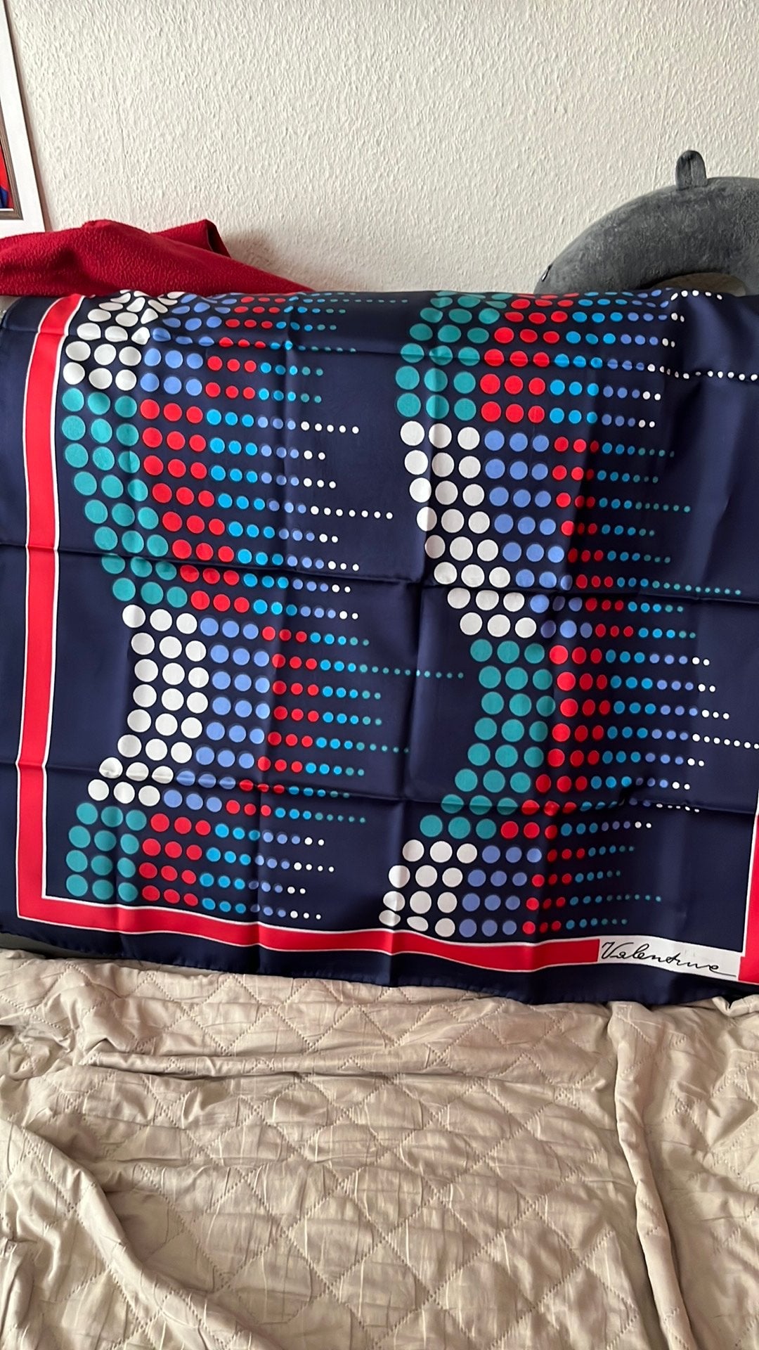 Foulard en soie, Ophalen, Persoonlijke verzorging