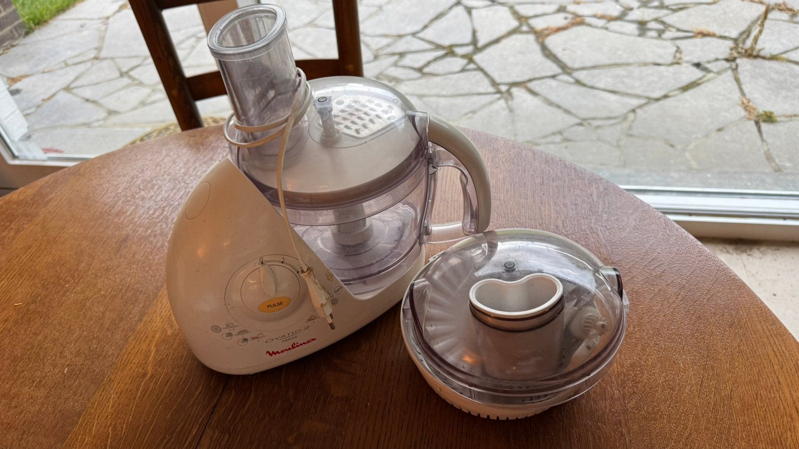 Robot multifonction Moulinex Ovatio & accessoires (offre), Elektronische apparatuur, Keukenmixers, Ophalen, Gebruikt