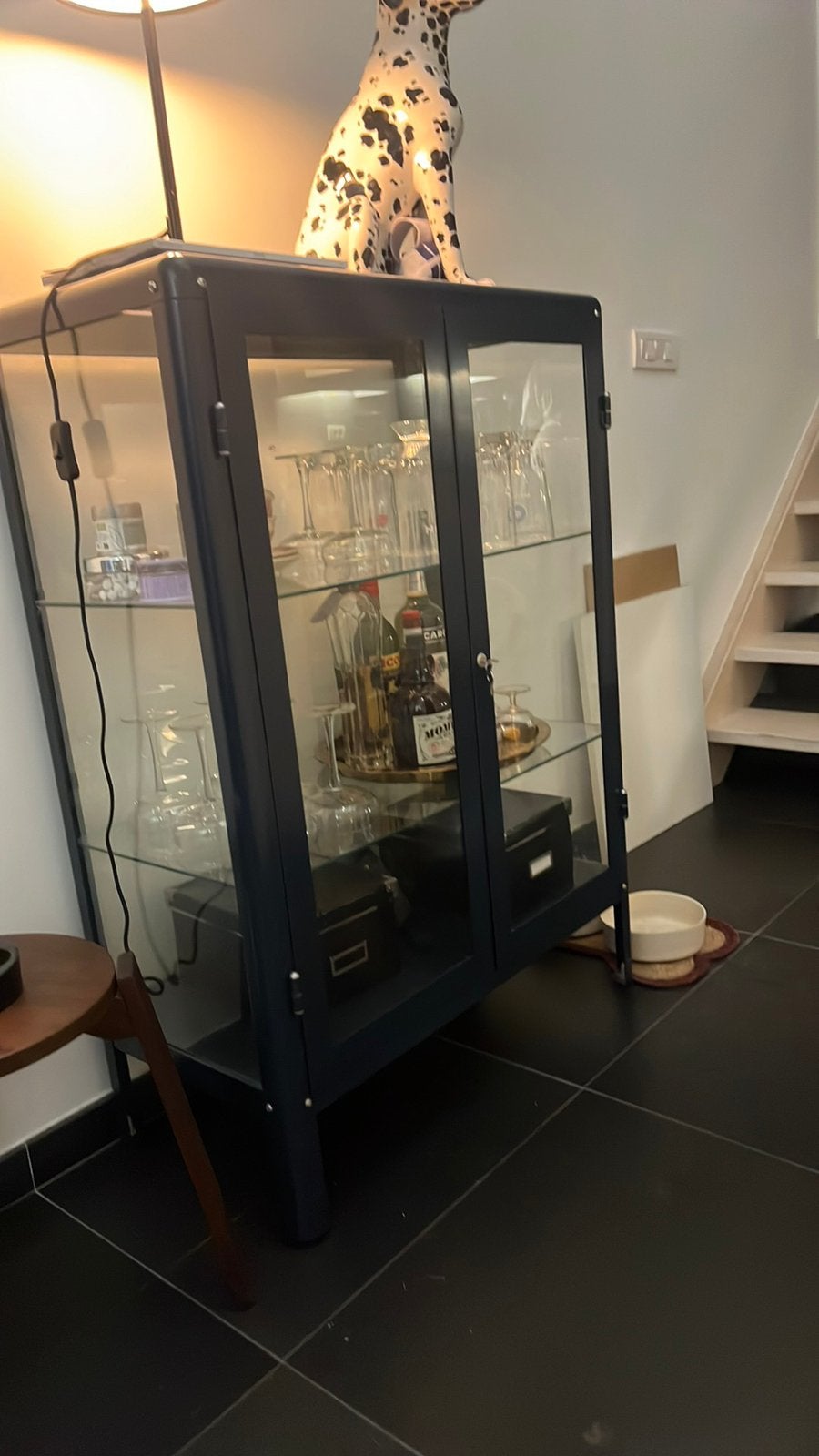 Vitrine, 25 à 50 cm, Verre, Enlèvement, Utilisé