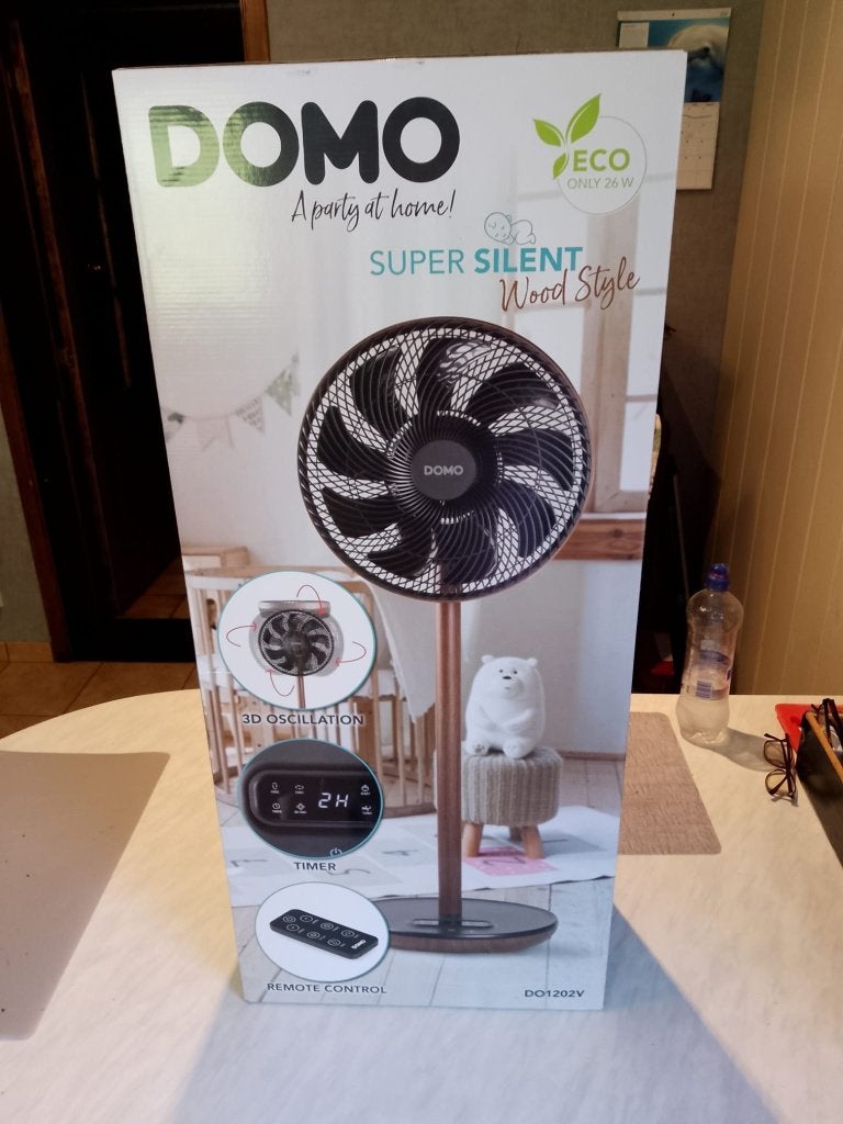 Ventilateur sur pied domo neuf, Enlèvement, Neuf, Autre