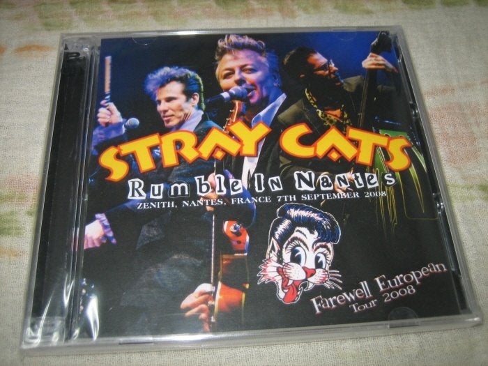 STRAY CATS van 2CD - Live in Nantes 2008, Import, Ophalen of Verzenden, Live-album, Nieuw in verpakking