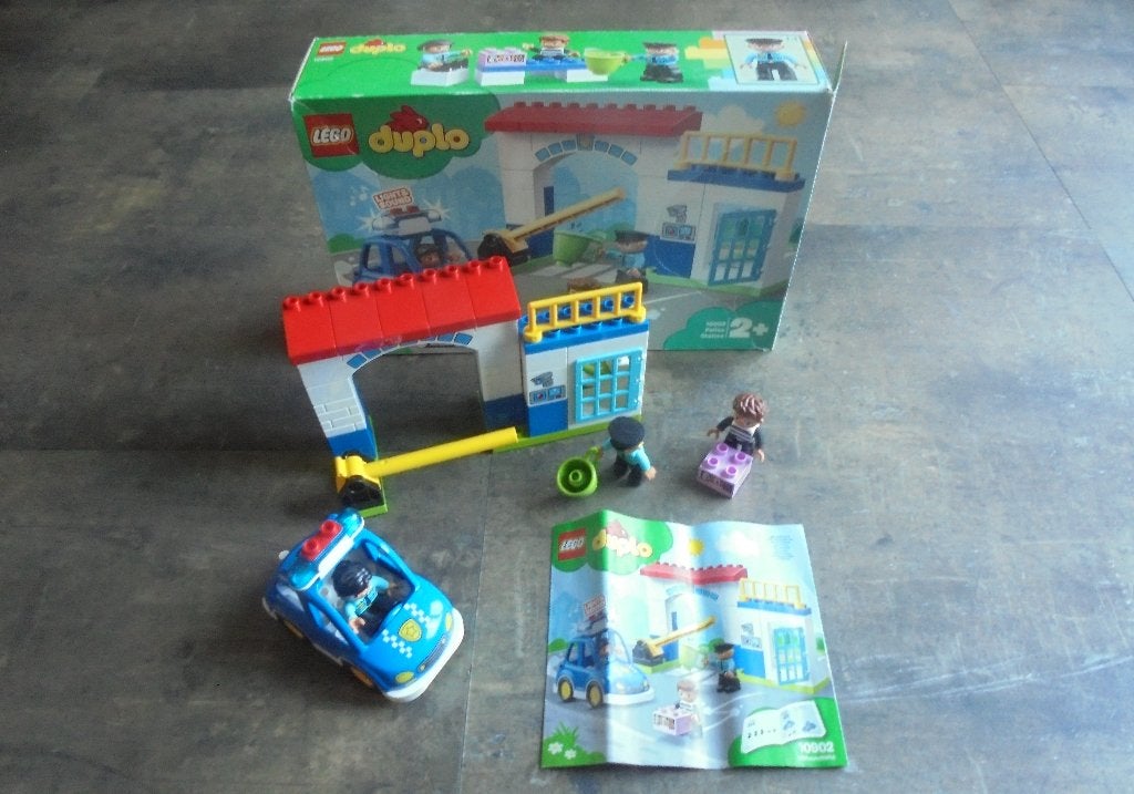 Lego Duplo Police Station Set (zie foto's), Enfants & Bébés, Jouets | Duplo & Lego, Enlèvement ou Envoi, Utilisé, Duplo