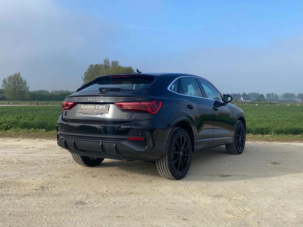Audi Q3 Sportback Sportback,Plug in Hybrid,Leder,elektr koff, Auto's, Audi, Automaat, 4 cilinders, Zwart, Leder