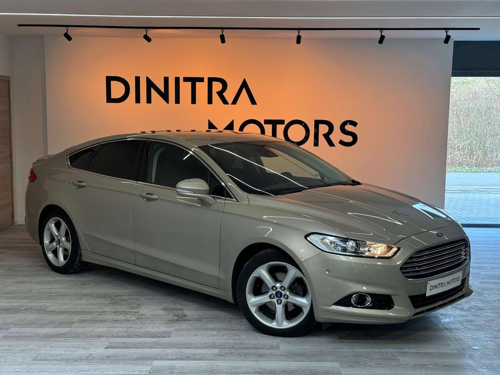 Ford Mondeo 1.5 EcoBoost Titanium -Camera/Memory/Cruise/Zete, 4 cilinders, Mondeo, Beige, Bedrijf
