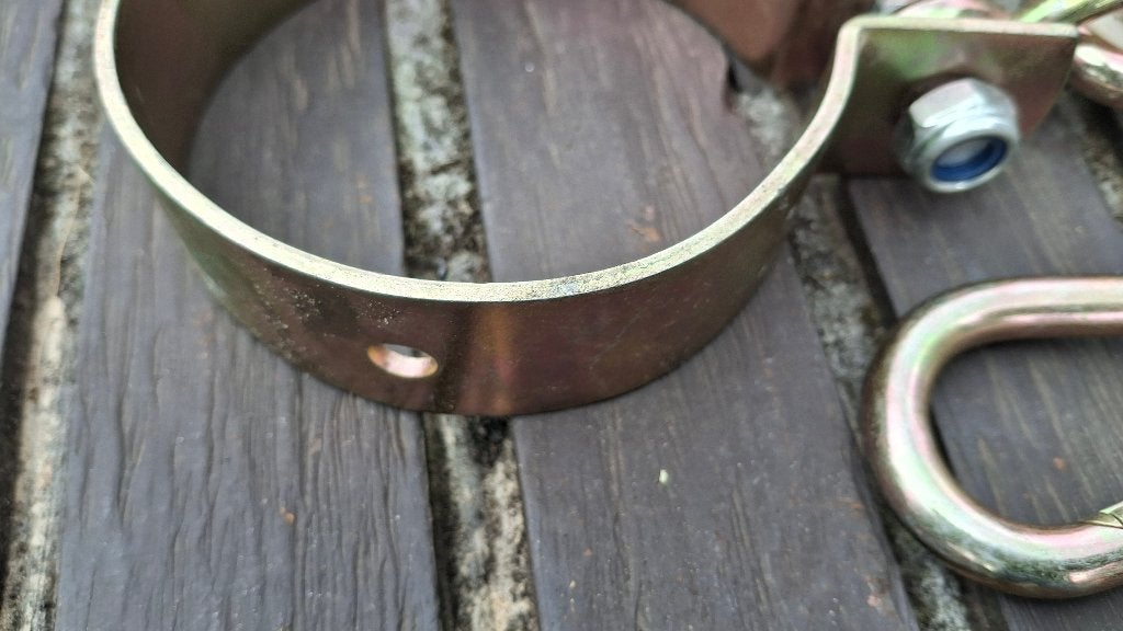 2 NIEUWE Ø10 cm schommelhaak met karabijnhaak vo € 6 ipv €30, Kinderen en Baby's, Ophalen, Nieuw