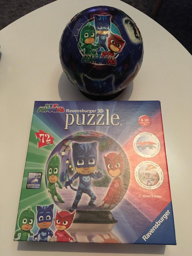 3D puzzel PJ Masks, Kinderen en Baby's, Ophalen, Meer dan 50 stukjes, Gebruikt, 6 jaar of ouder