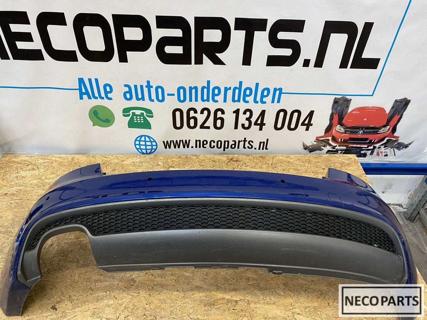 Audi A5 8T 8T0 facelift s-line coupe cabrio achterbumper ori, Arrière, -, -, -