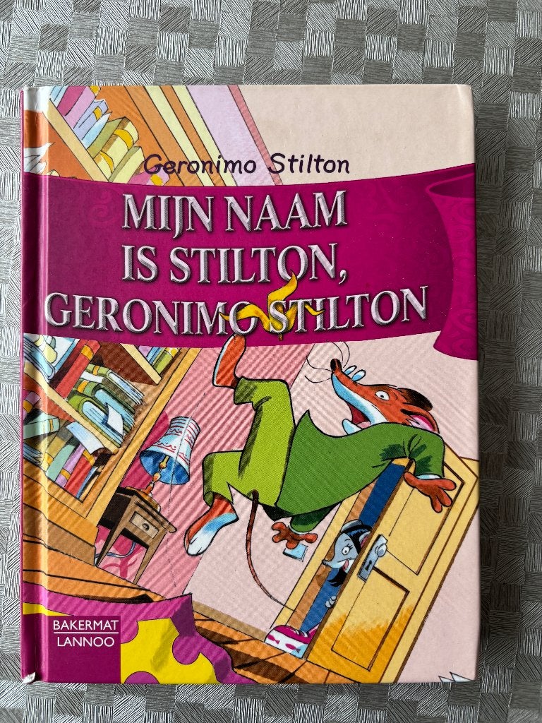 Mijn naam is Stilton, Geronimo Stilton, Boeken, Ophalen, Fictie algemeen, Geronimo Stilton, Zo goed als nieuw