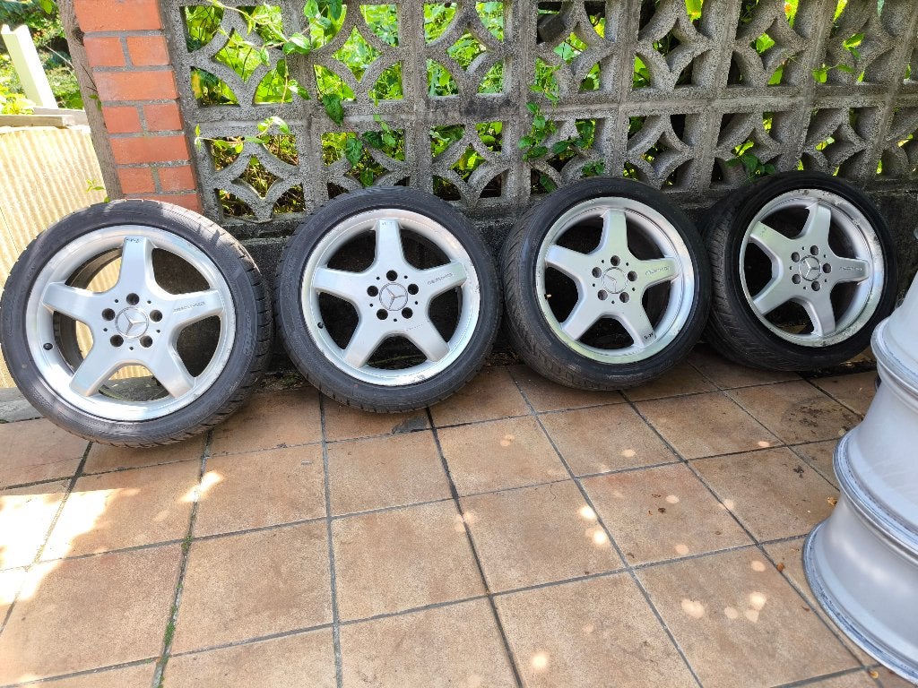 Jantes Origine AMG Mercedes 7.5x17 & 8.5x17, Autos : Pièces & Accessoires, Pneus & Jantes, Enlèvement ou Envoi, 17 pouces, Jante(s)