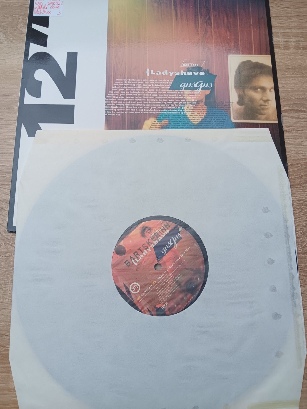 Ladyshave - Gusgus - BAD9001, LP, Ophalen of Verzenden, Zo goed als nieuw, EP