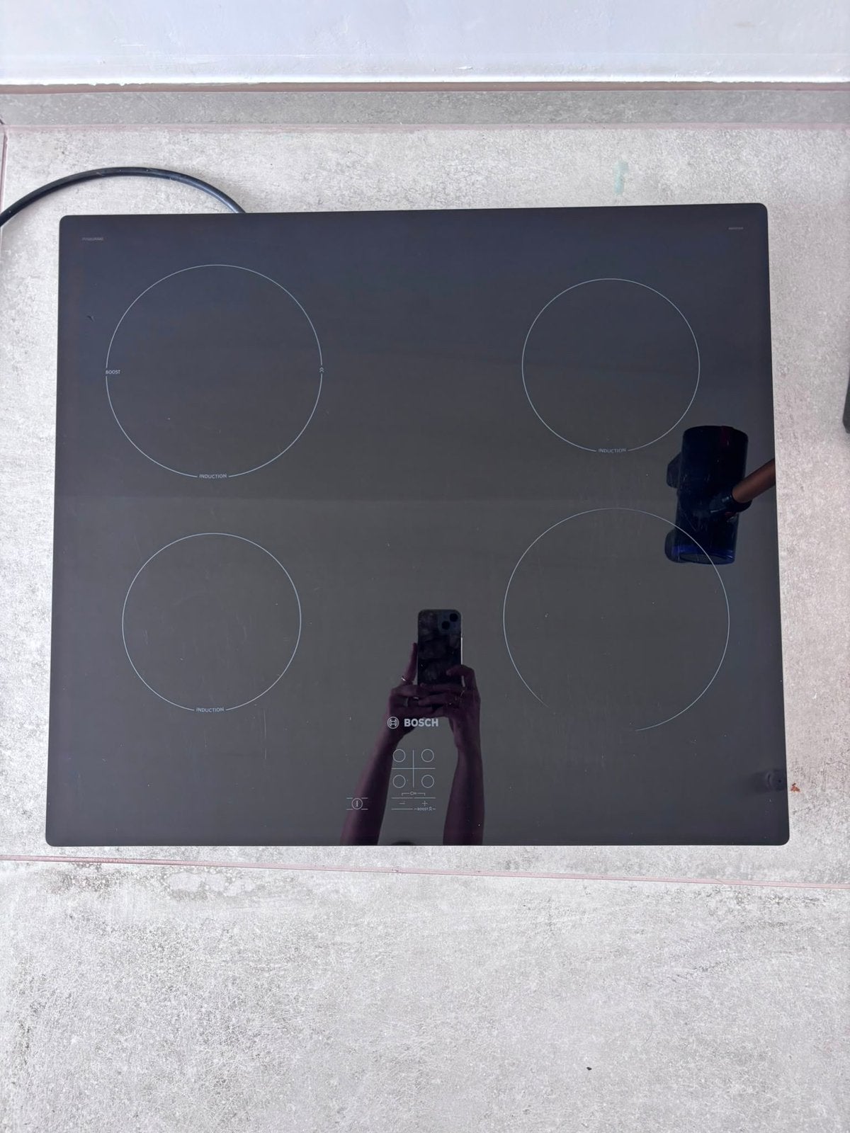 Taque de cuisson induction Bosch, Electroménager, Enlèvement, Comme neuf, Induction