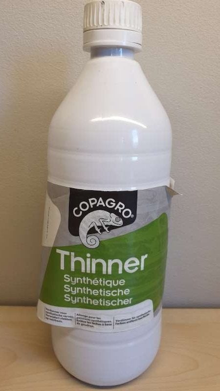Diluant synthétique 1 litre, marque Copagro, 100 % plein, Maison & Meubles, Produits de nettoyage, Enlèvement