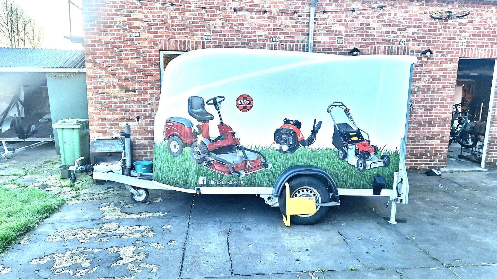 Debon cargo 750kg aanhangwagen, Auto diversen, Ophalen, Zo goed als nieuw