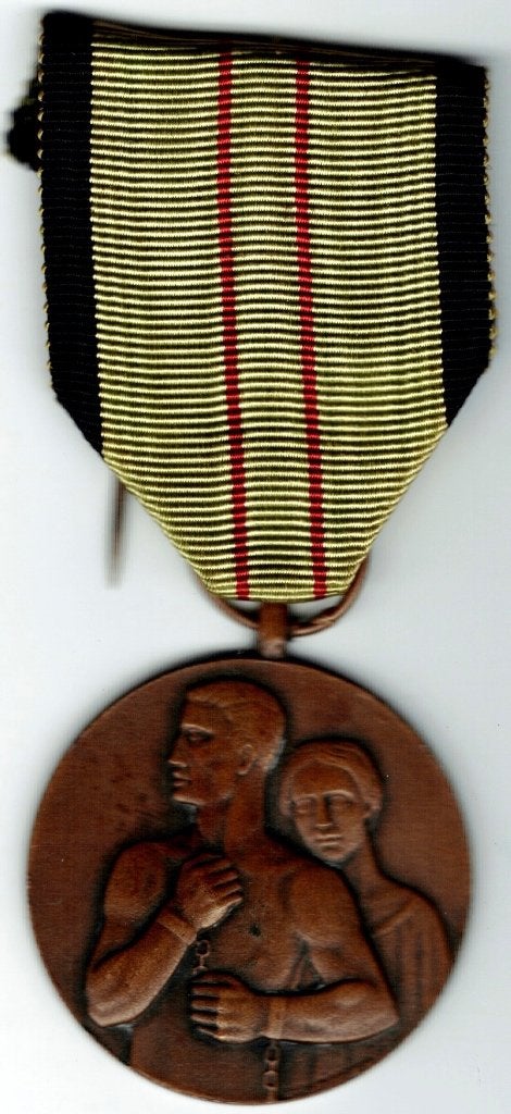 Burgerlijke weerstandsmedaille 1940 1945, Verzamelen, Verzenden, Overige soorten, Lintje, Medaille of Wings