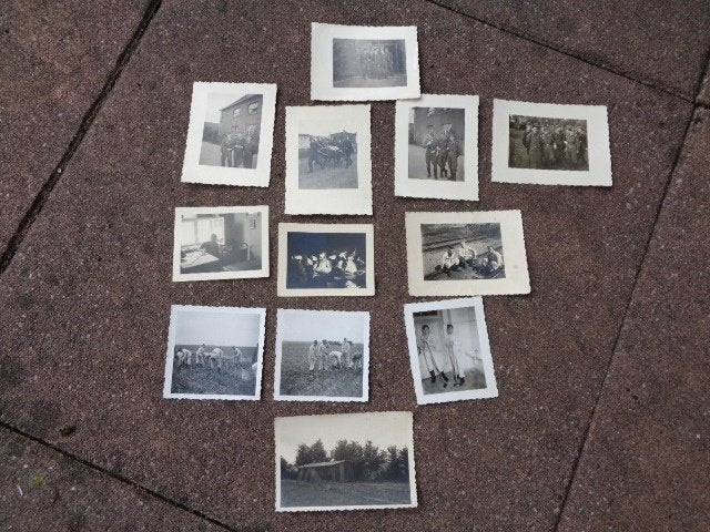 WO 2 Luftwaffe foto's samenhorend , 12 stuks, Collections, Enlèvement ou Envoi, Armée de l'air, Photo ou Poster