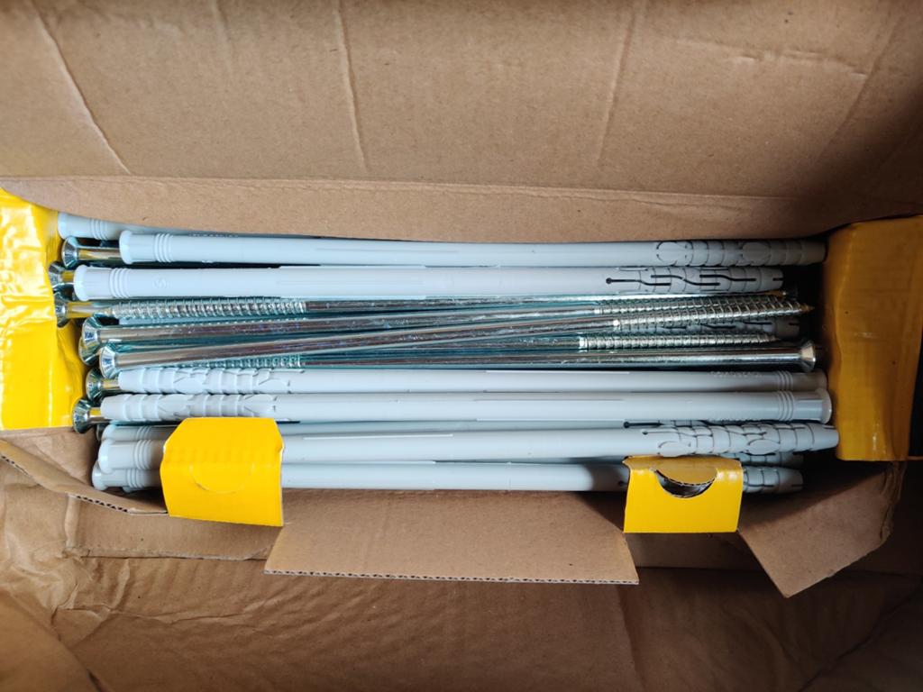 Raamplug - plug en schroef 10x230 & 10x260, Ophalen