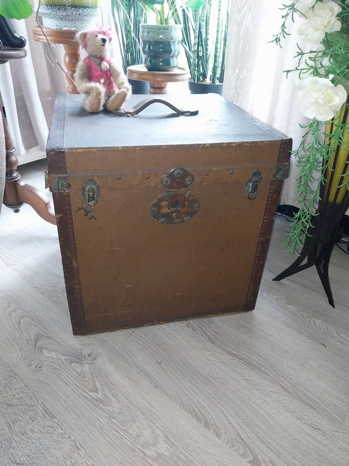 Oude hutkoffer, Antiek en Kunst, Ophalen