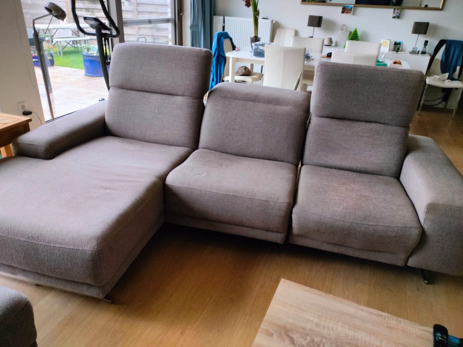 GRATIS op te halen! Comfortabele zetel, Enlèvement, Utilisé, Tissus, Gezellig