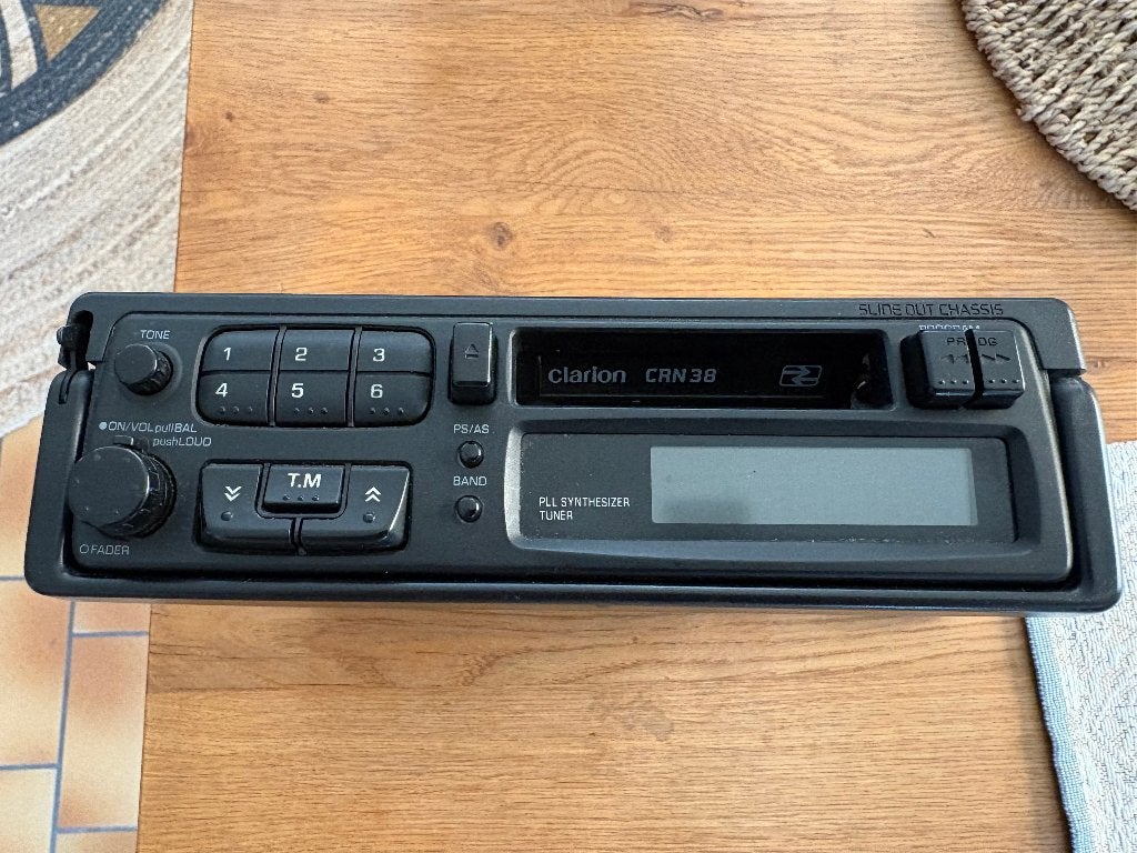 Clarion CRN38 autoradiocassette, Auto diversen, Autoradio's, Ophalen of Verzenden, Gebruikt