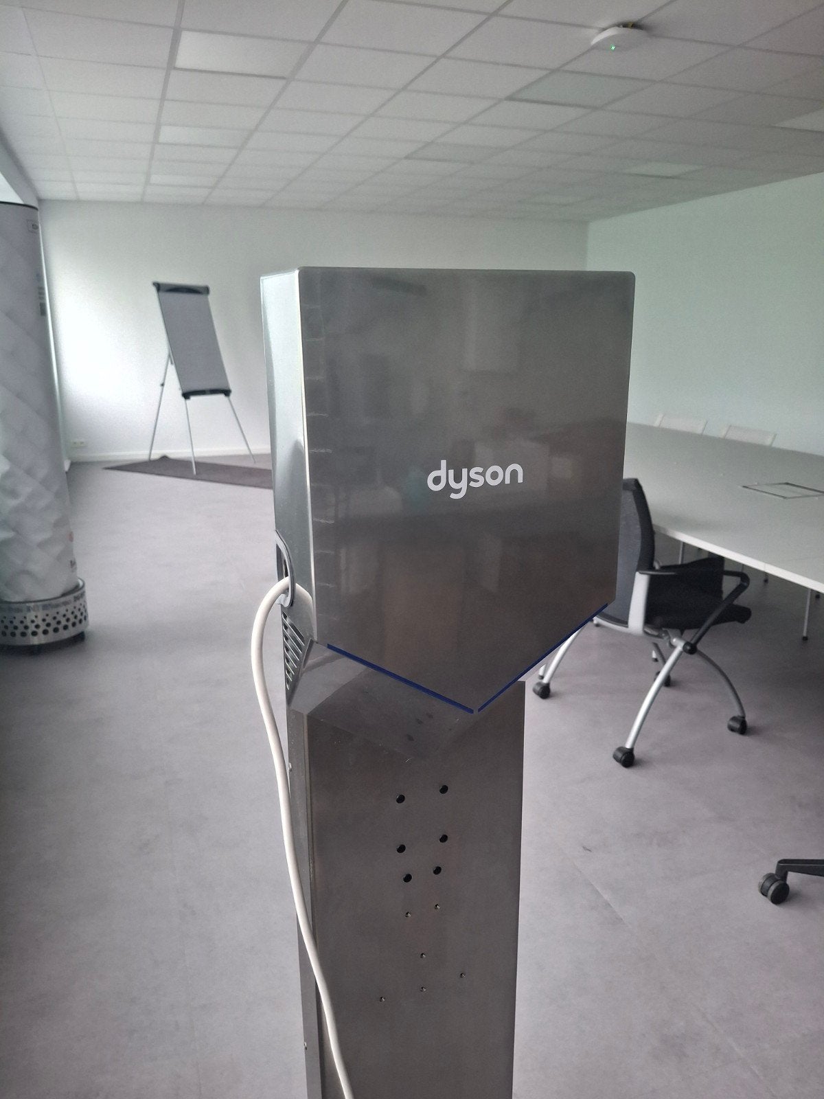 Hepa filter handdroger, Ophalen
