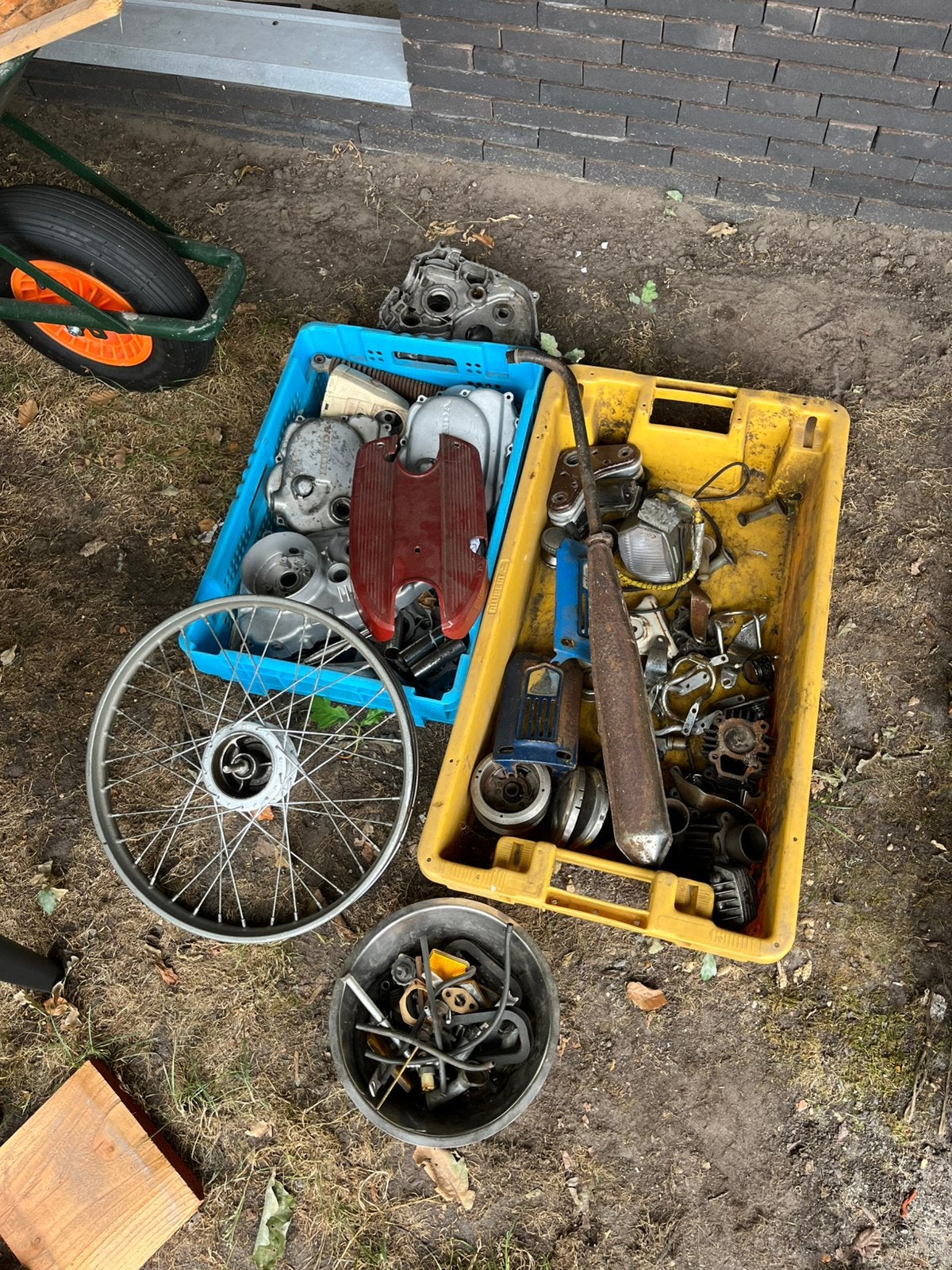 Lot onderdelen honda amigo novio, Vélos & Vélomoteurs, Pièces de cyclomoteur | Oldtimers & Ancêtres, Enlèvement ou Envoi