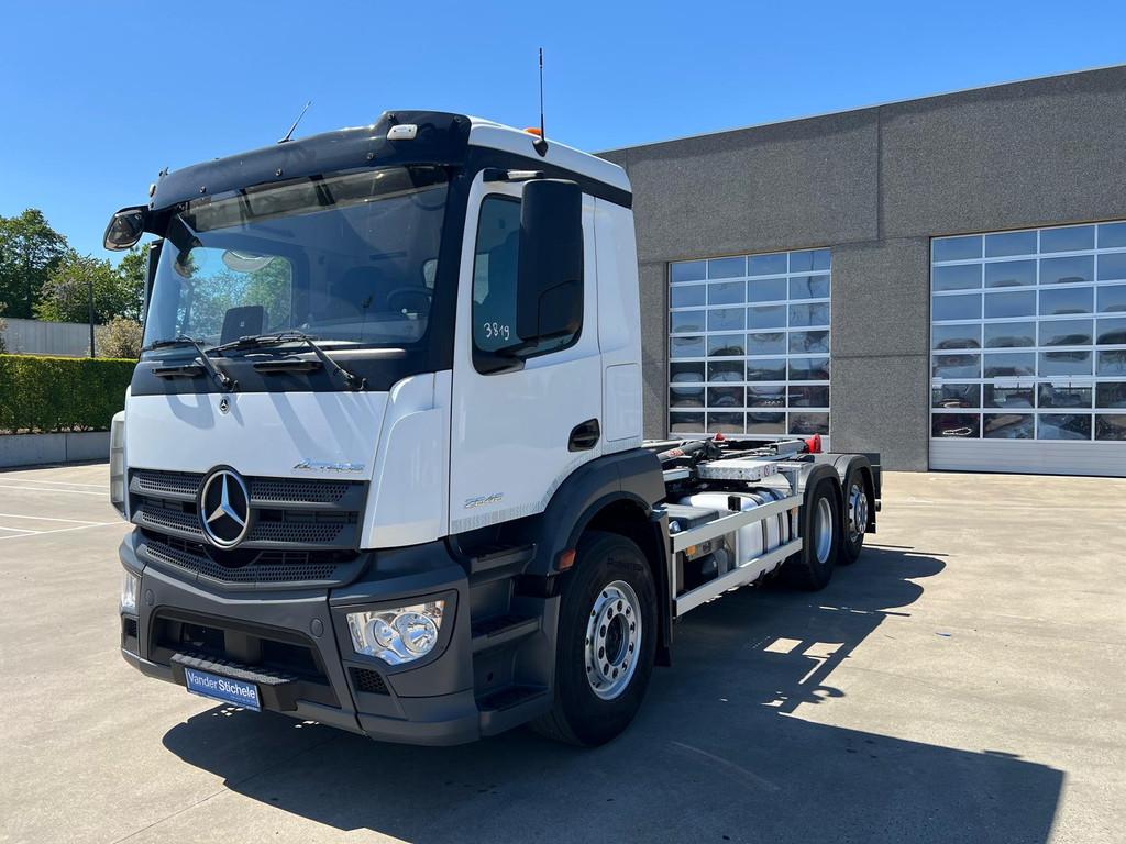 Mercedes-Benz ACTROS 2645 - AJK CONTAINERSYSTEEM - MOTOR-PTO, Autos, Achat, Euro 6, Entreprise, Autres carburants