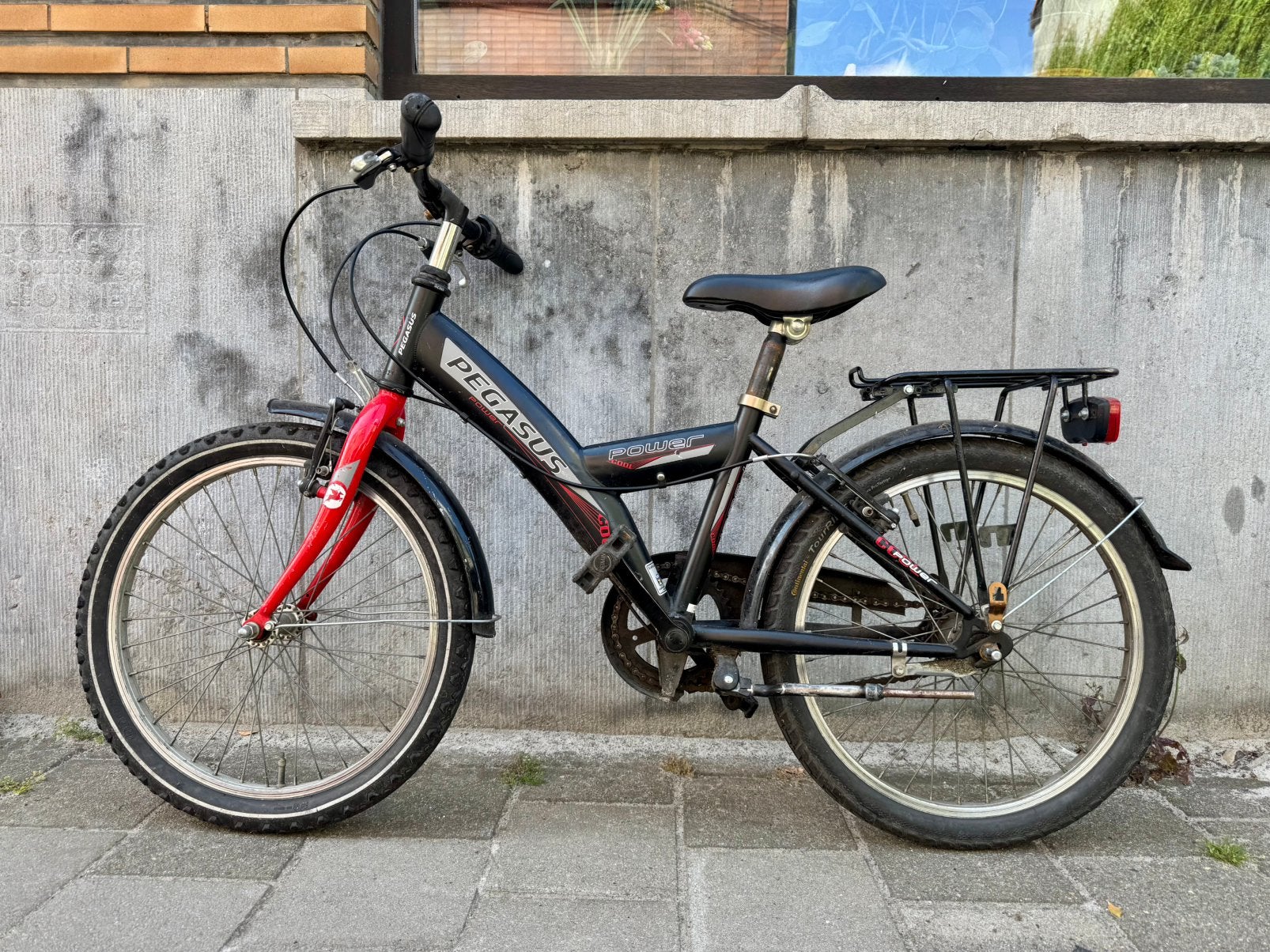 Kinderfiets Pegasus ca. 6-8 jaar, Fietsen en Brommers, Ophalen, Gebruikt, Velgrem